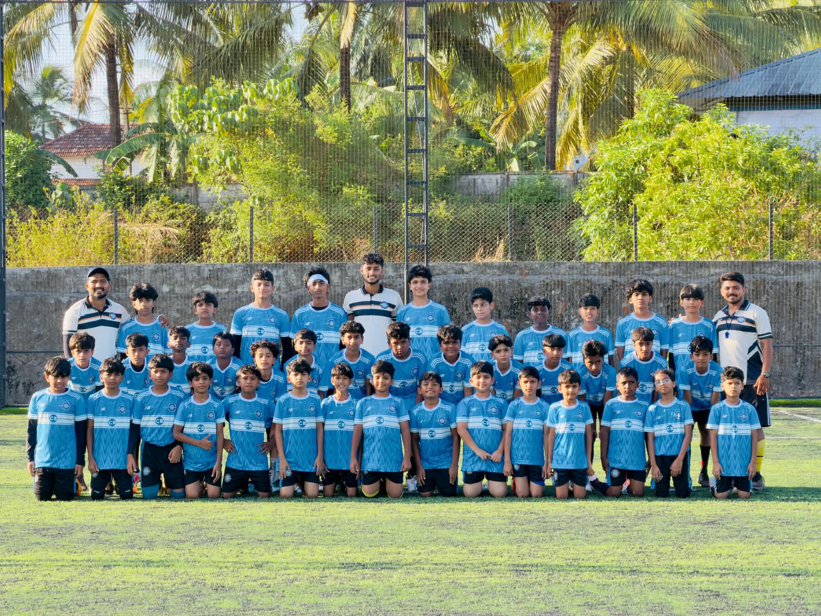 GCC Chalissery Training setup